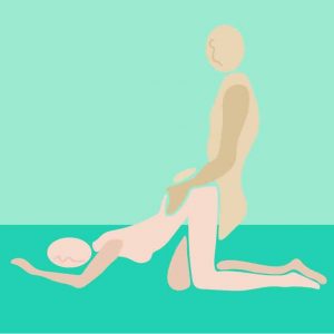 The Leap frog Sex position