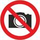 No photography